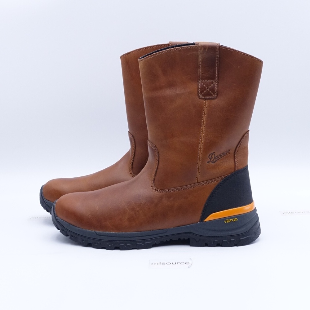 NEW Size 9 WIDE 2E Men's Danner Stronghold Wellington 10" Boots 16741 Brown